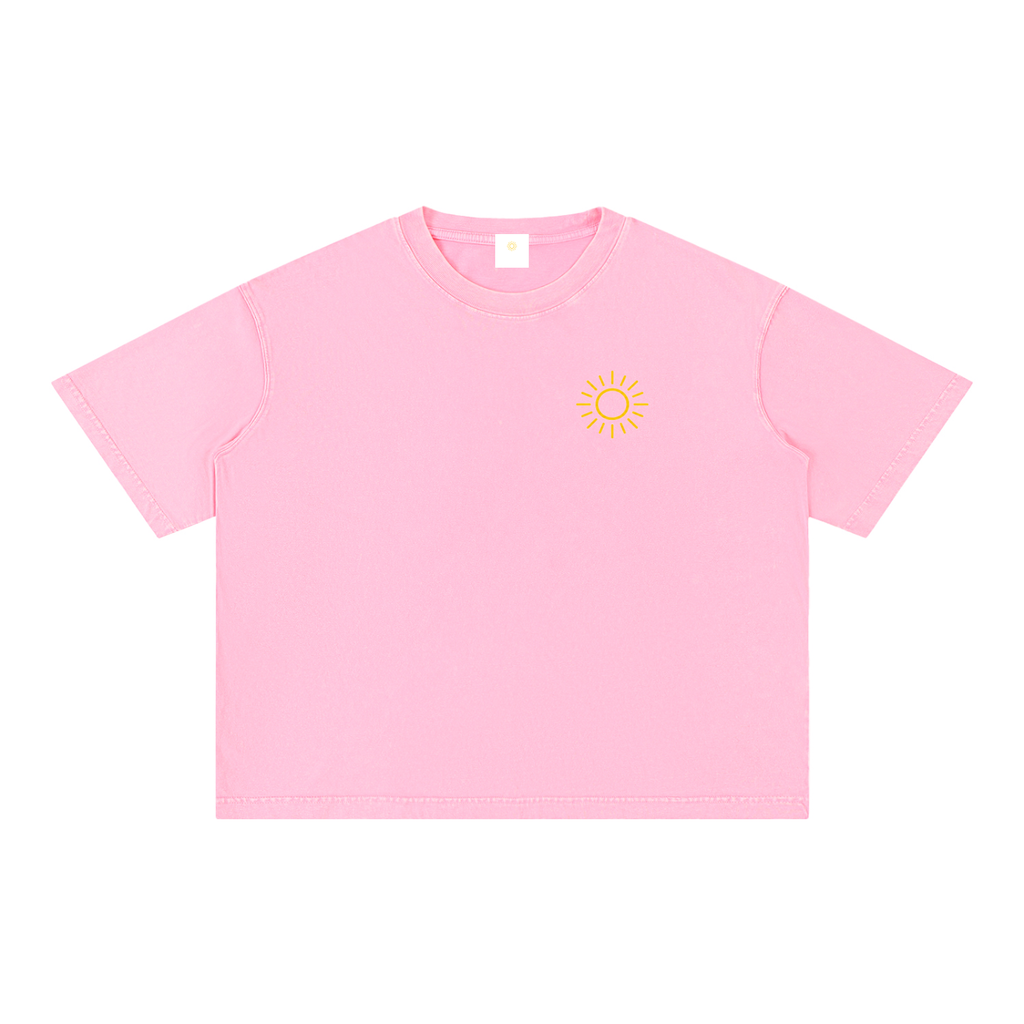 What’s Your Sunshine? Men's Boxy Cotton T-Shirt