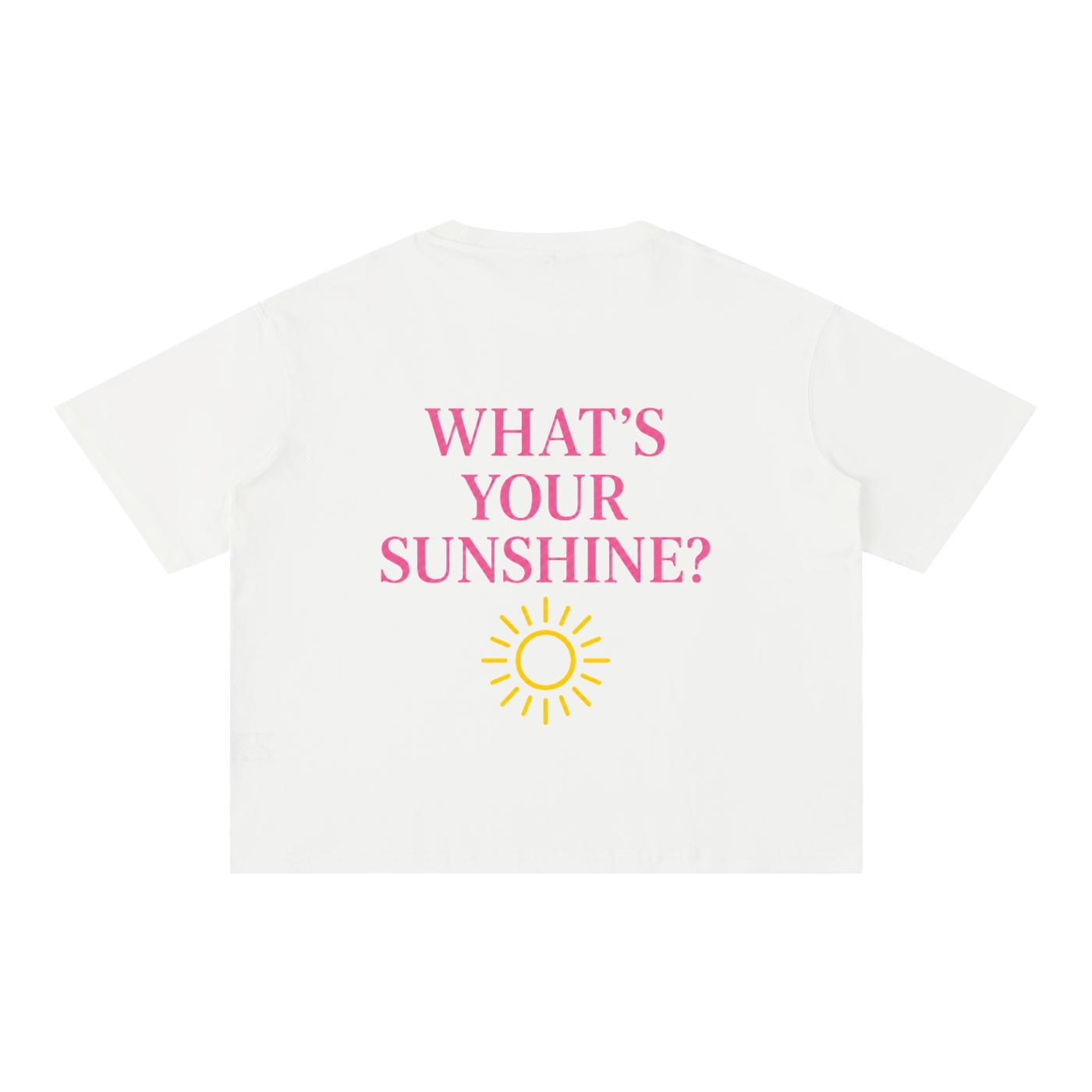 What’s Your Sunshine? Women's Boxy T-Shirt