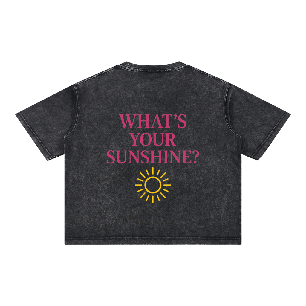What’s Your Sunshine? Women's Boxy T-Shirt