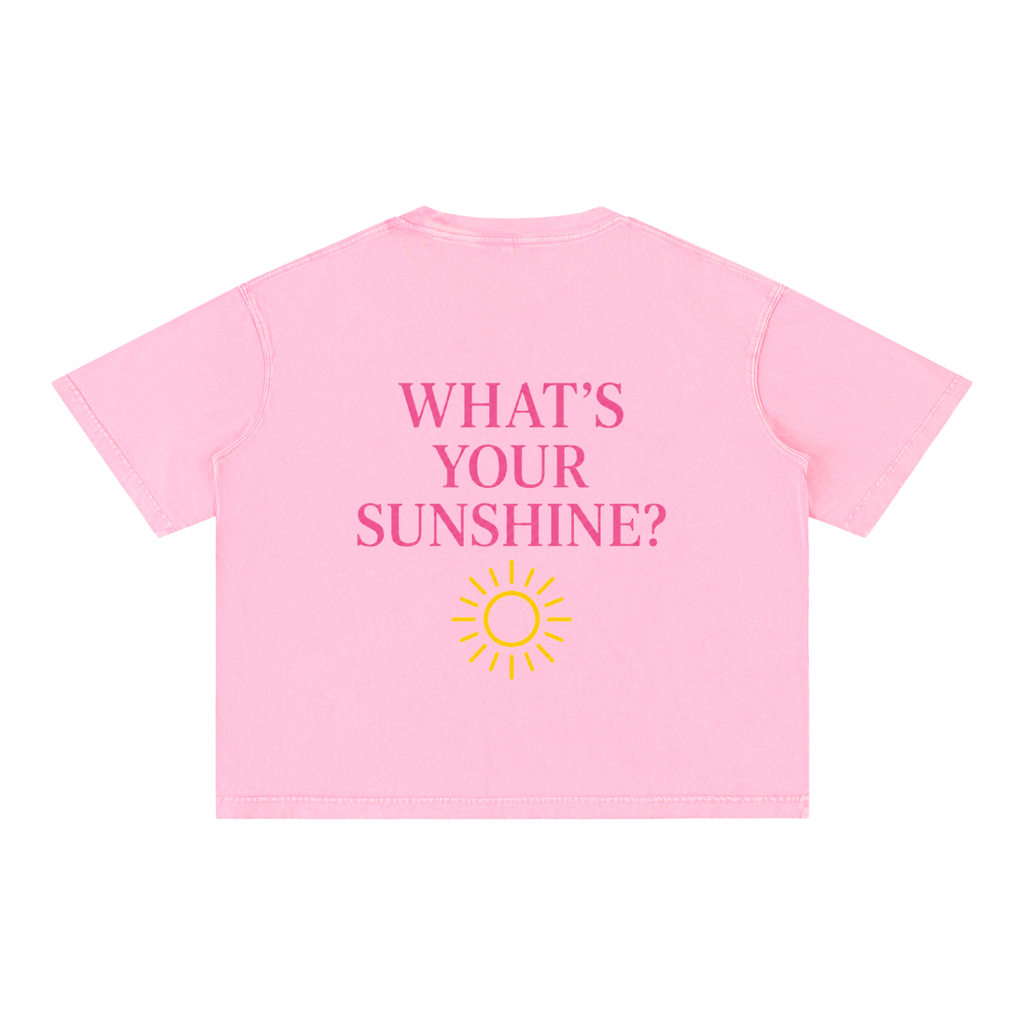 What’s Your Sunshine? Women's Boxy T-Shirt