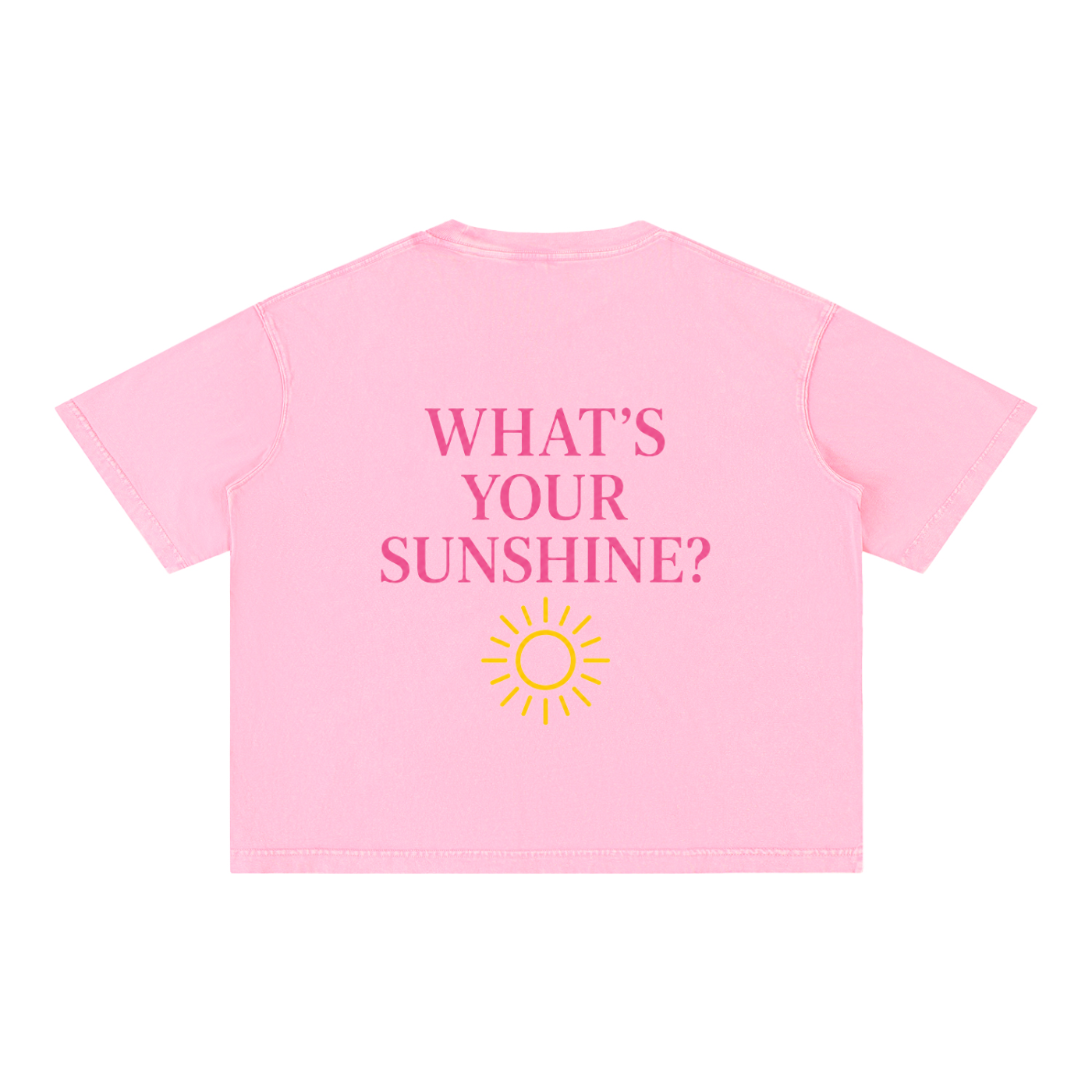 What’s Your Sunshine? Women's Boxy T-Shirt